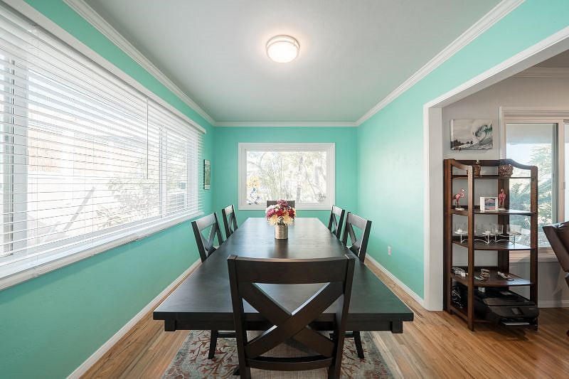 Formal dining room.