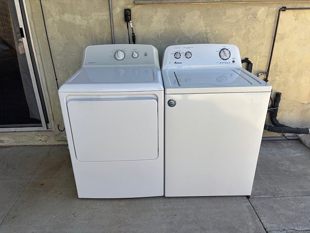 Washer and Dryer for your use.