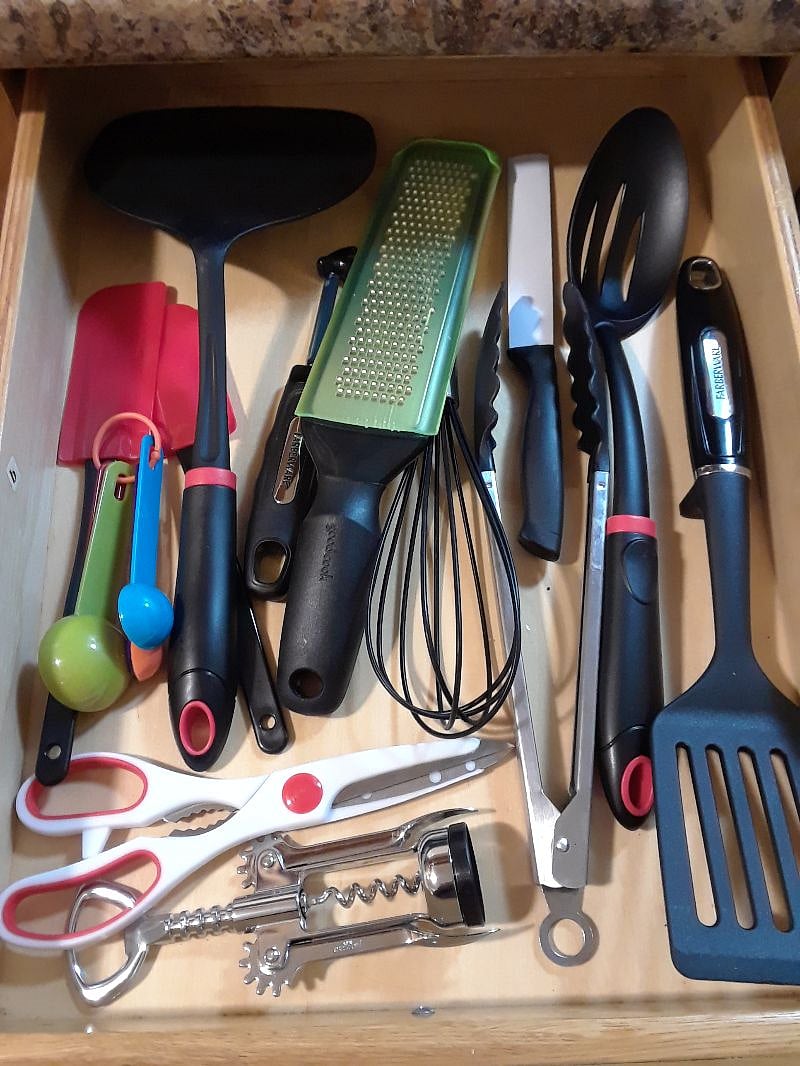 Cooking utensils.