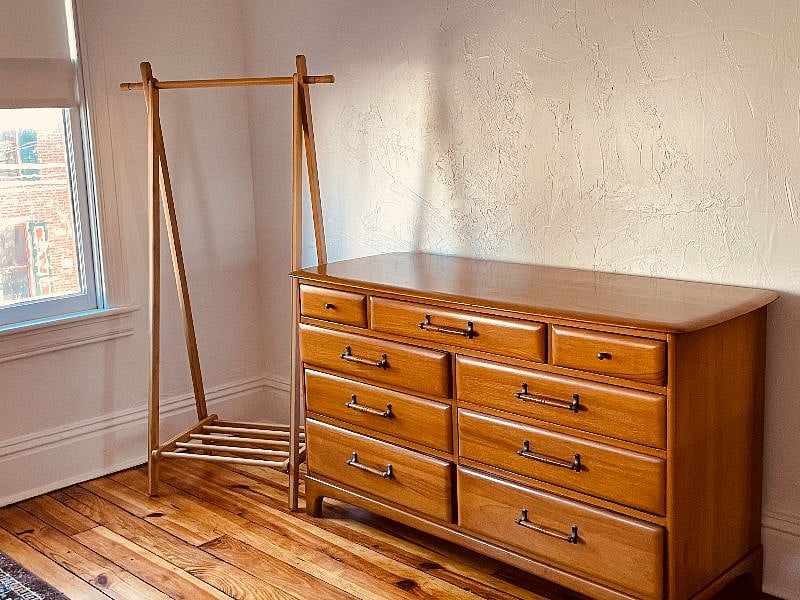 All floors are original, 1800's hardwood that have been newly refinished.