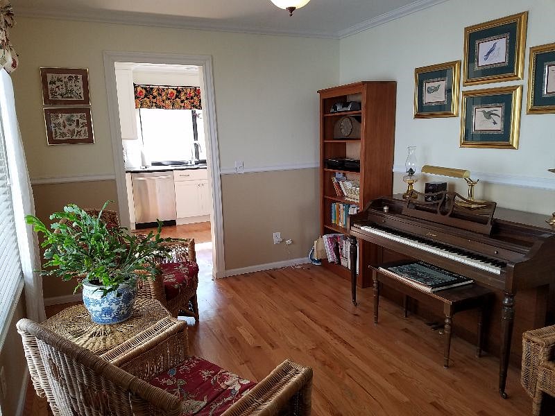 music room off living room