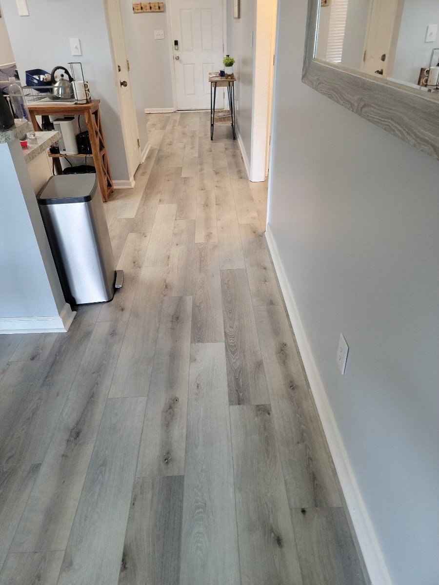 New flooring