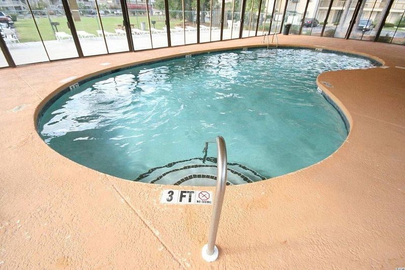 Year round heated indoor pool