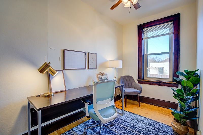 Private Office room in the apartment.