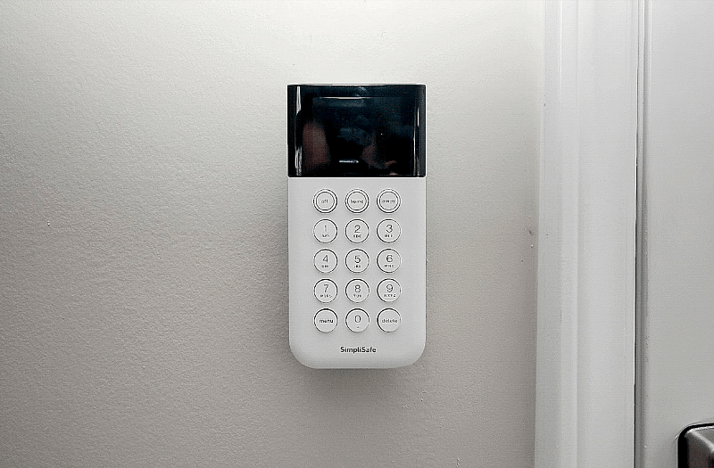 Enjoy the use of our SimpliSafe security alarm system