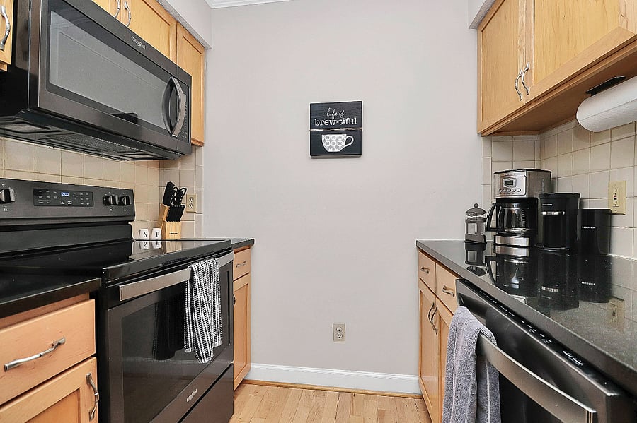 Prepare your favorite meals in this well equipped kitchen