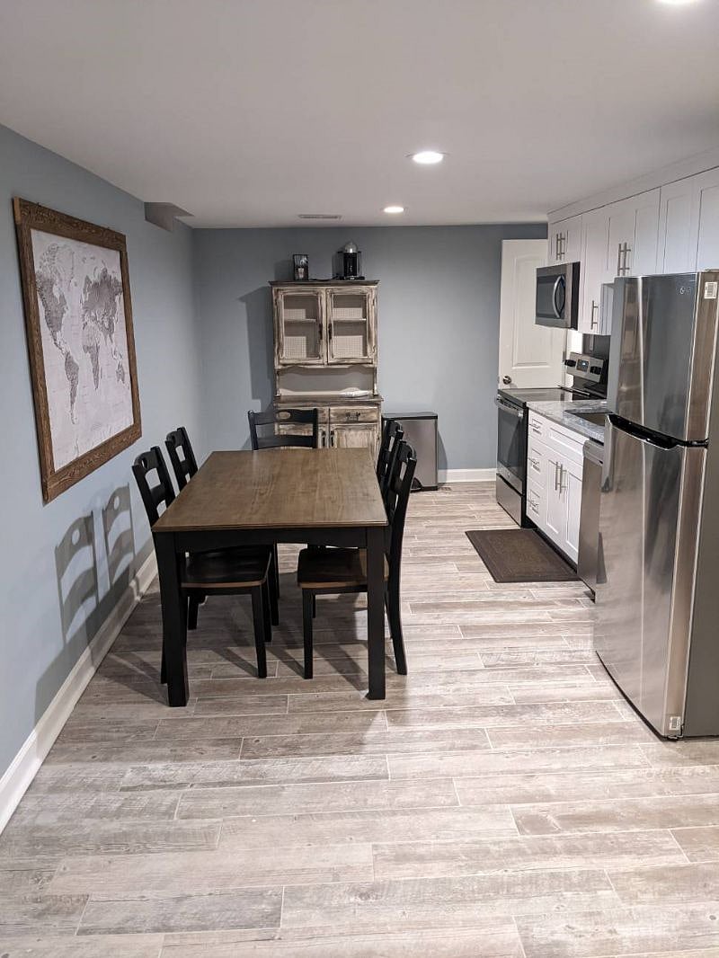 Kitchen from entryway