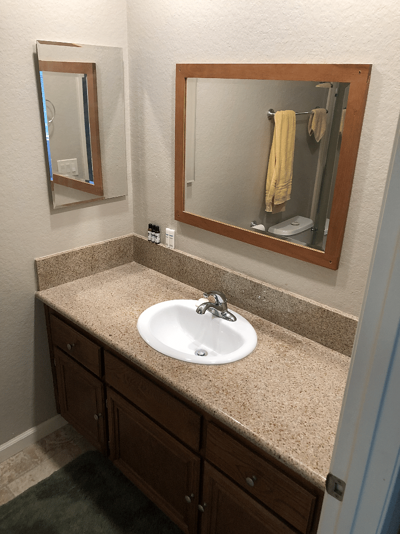 Bathroom Sink Layout
