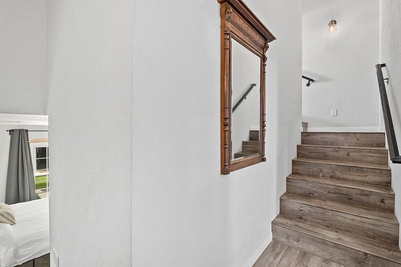 Up stairs to Bedroom 1.