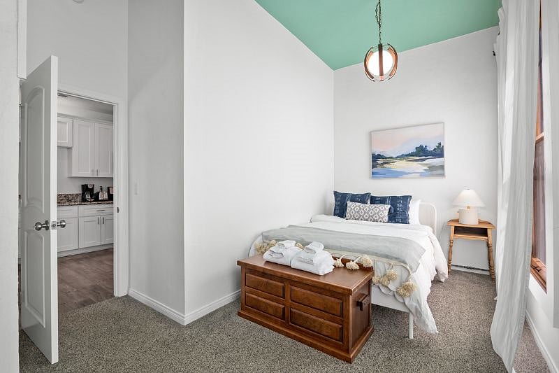 Bedroom 3 has a Queen size bed.