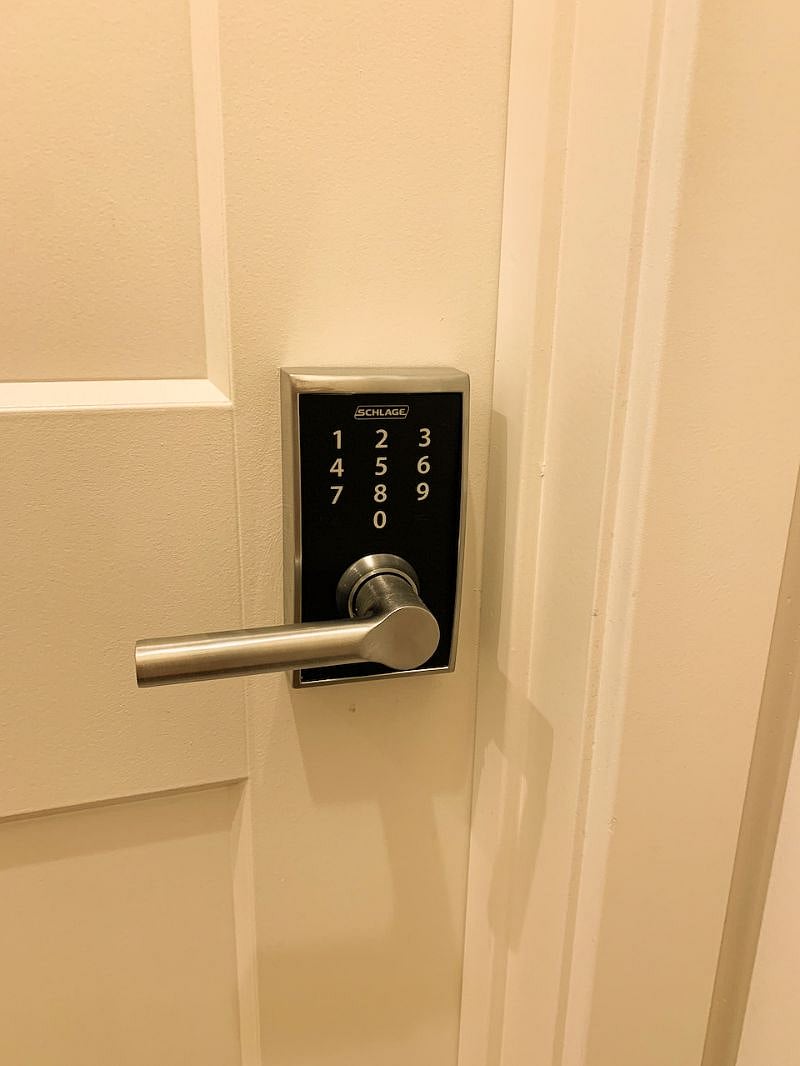 Digital Lock to the suite