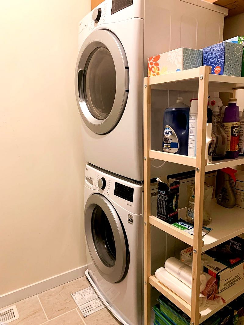 Private laundry - LG washer and dryer for your private use