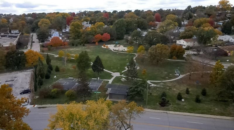 House is right across the street from a park