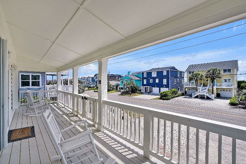 Covered front porch