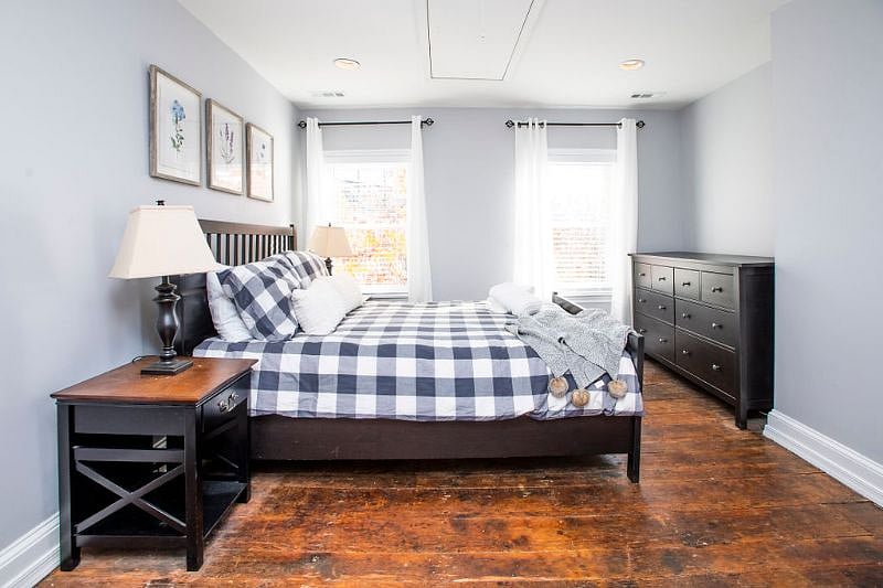 Master bedroom is on third floor