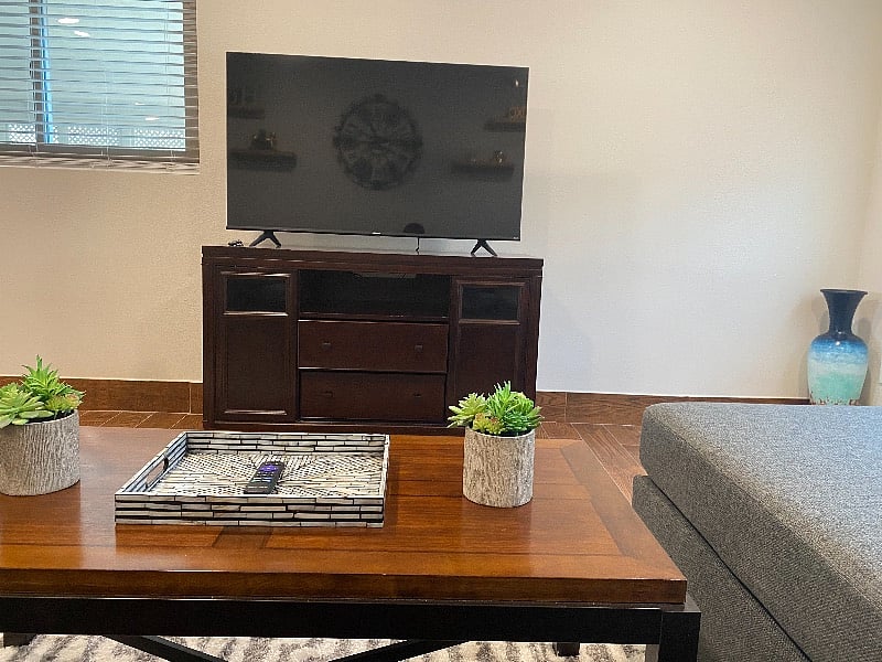 60 inch Roku LED TV with Youtube TV Subscription included.