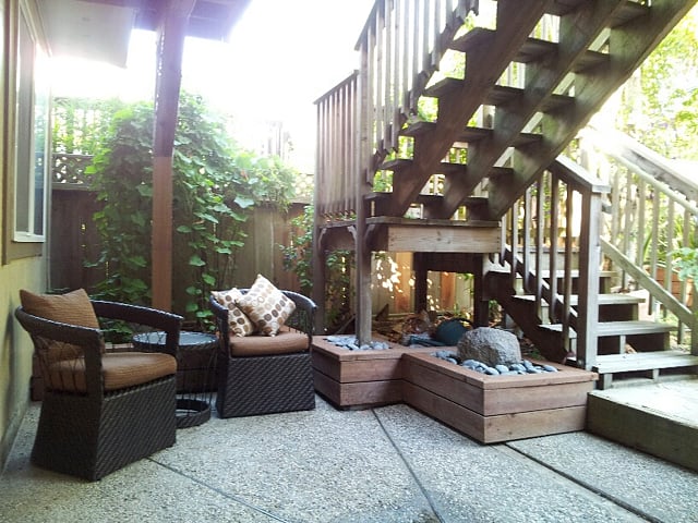 Private outdoor area