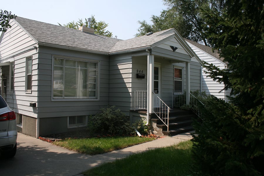 Front of the house from the northeast