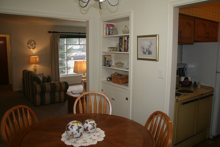 Dining room back toward living room