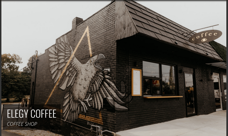 Nearby Cafe! Elegy Coffee - .5 miles from the townhouse.