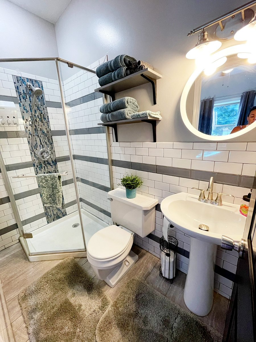 Tiled bathroom