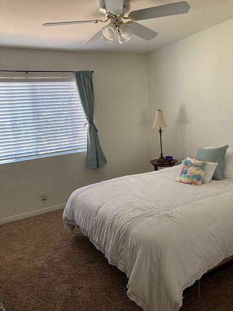 One of the upstairs bedrooms