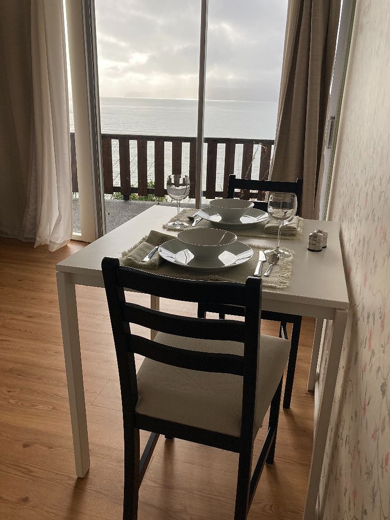 Small dinette with view.