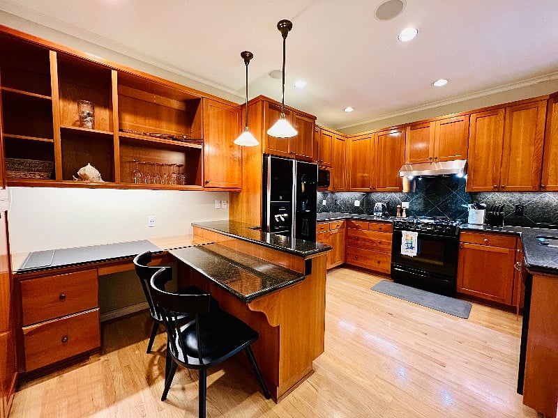 Bistro Bar in Kitchen