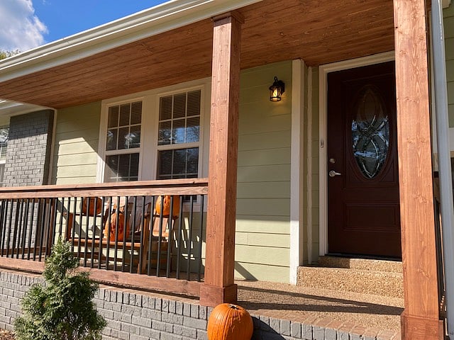 Rocking chair front porch