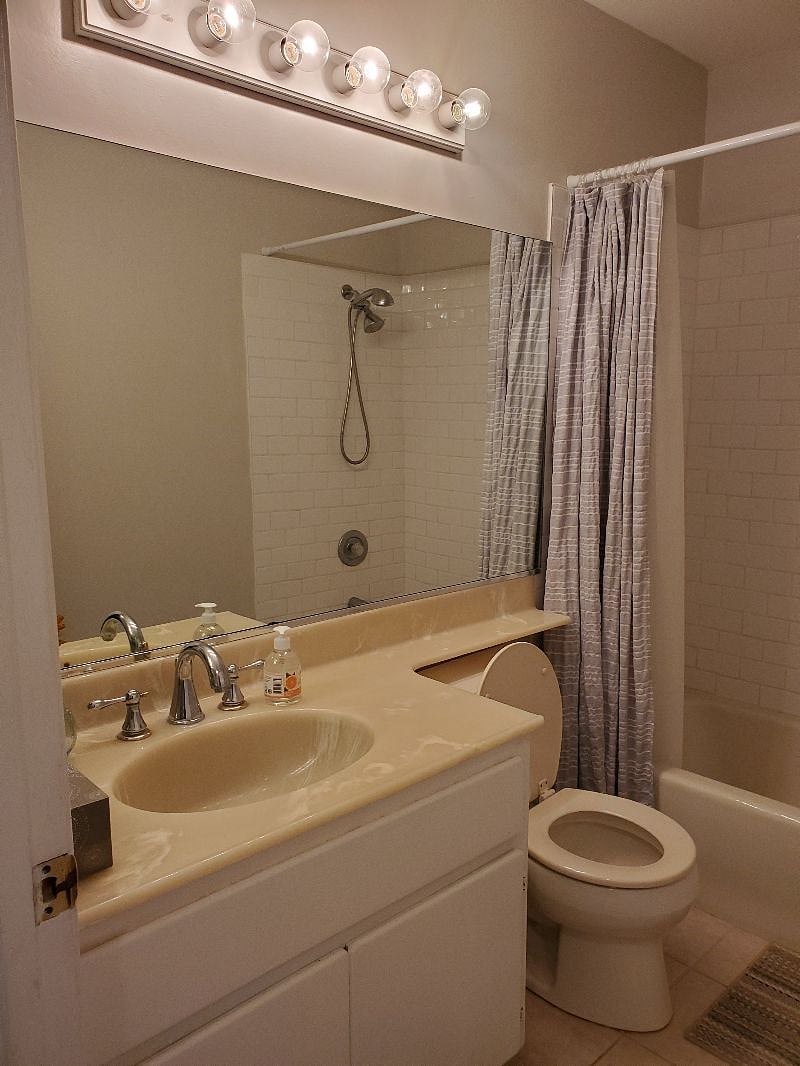 Shared bathroom