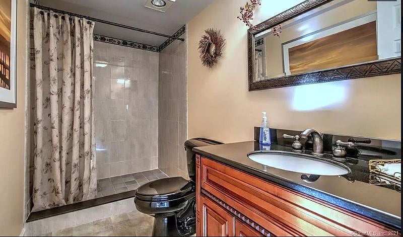 First floor bathroom with shower.