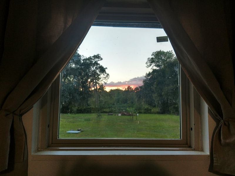 Beautiful sunset.