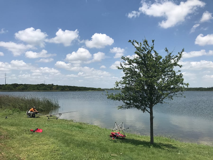 Decker Lake! (Walter E Long Lake and Metropolitan area). Just 5 minutes away ... fun for everyone!!
