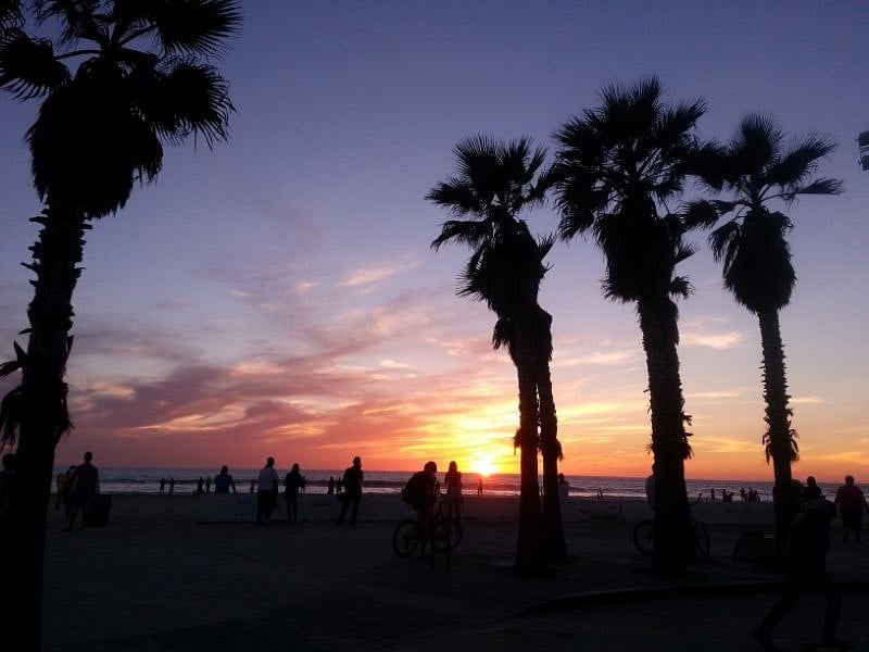 Tonite's sunset in PB!