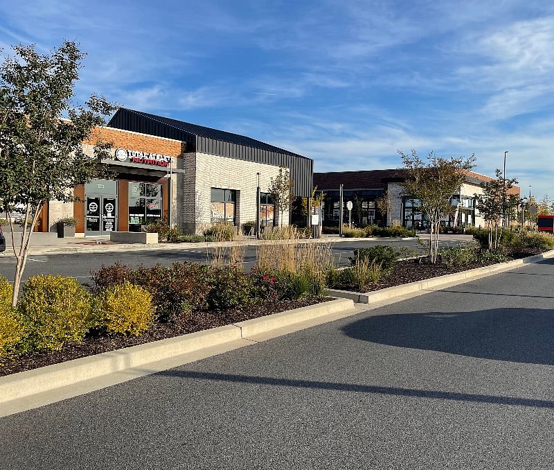 In Yard-56 go get all of your sports nutrition products at Total Athlete Nutrition and a brand new LA Fitness located in the rear.