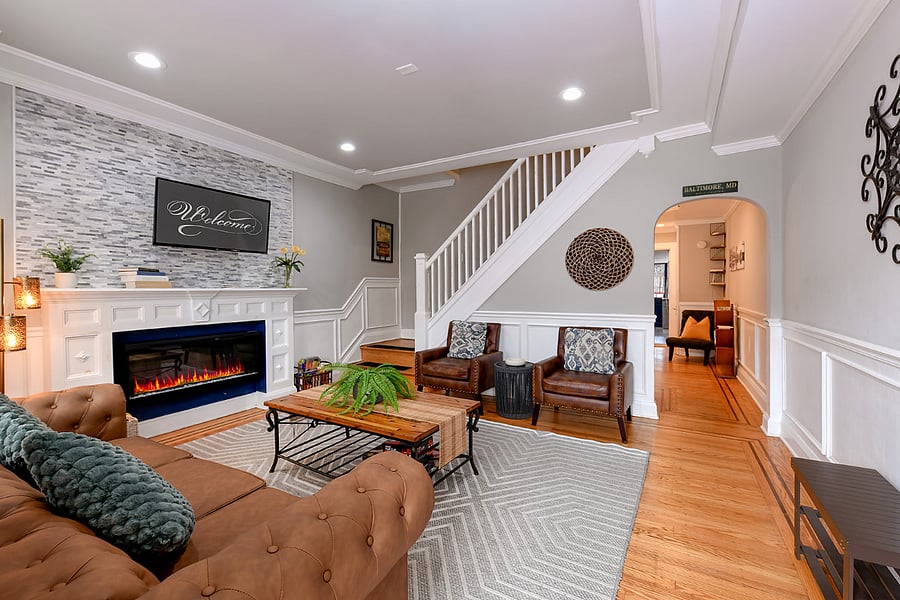 Electric Fireplace Mantal