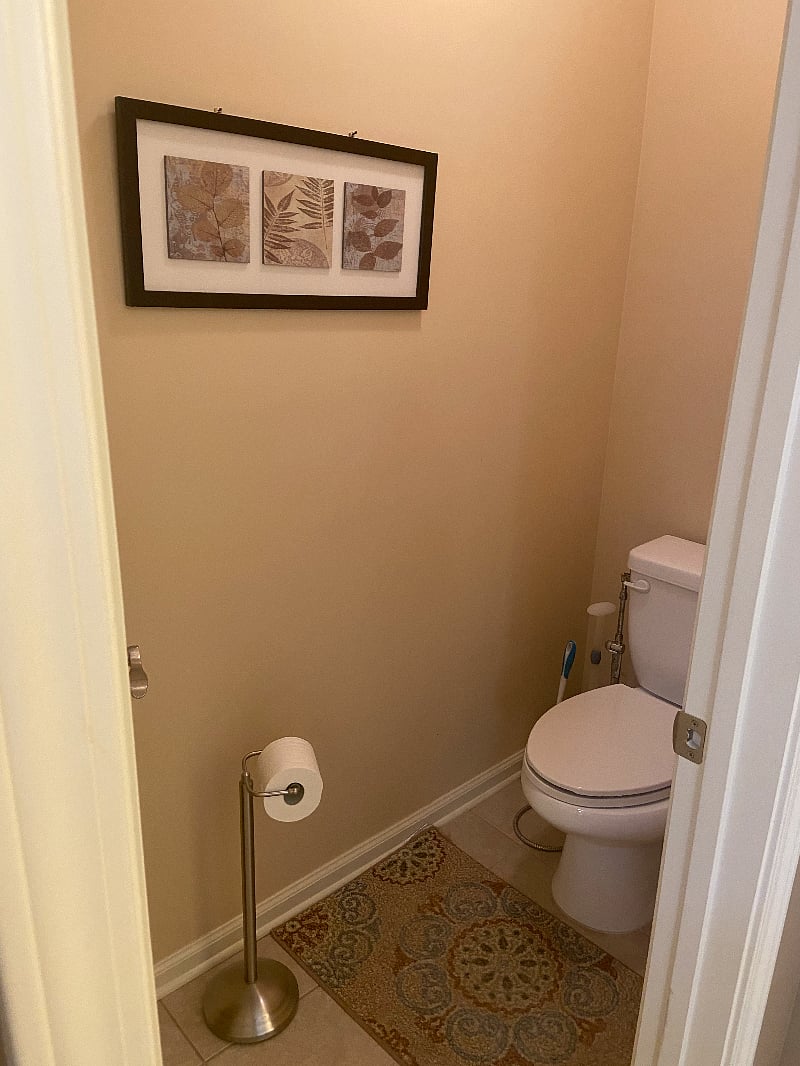 Upstairs unit - Master on the main (bathroom)