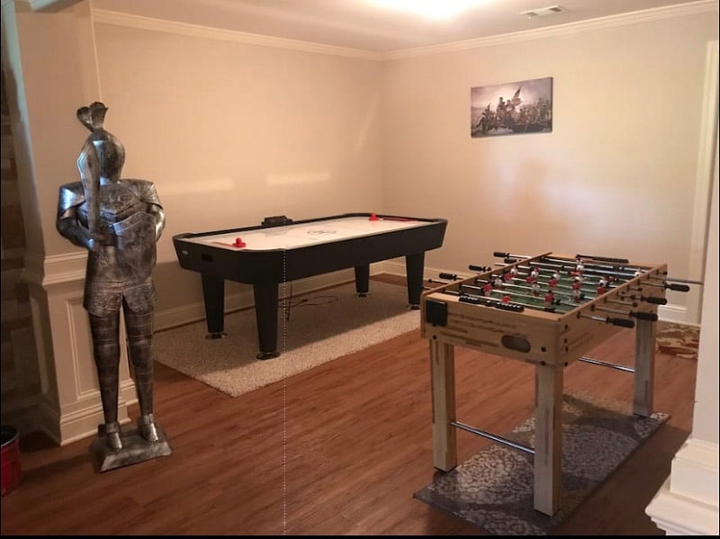 Downstairs Unit: Game Room