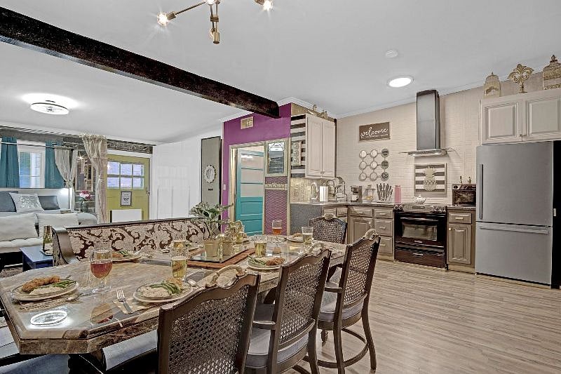 Full Size Granite Dining Table