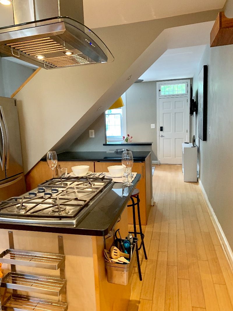 Large french door fridge
