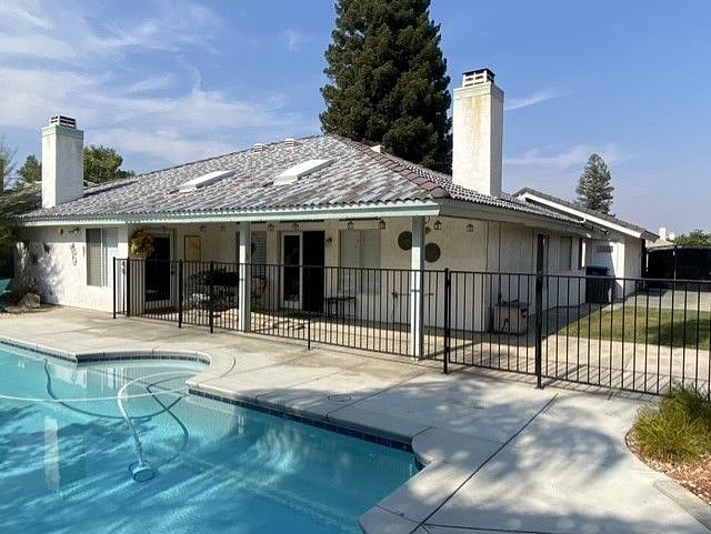 Rear View, Pool, Two Fireplaces!