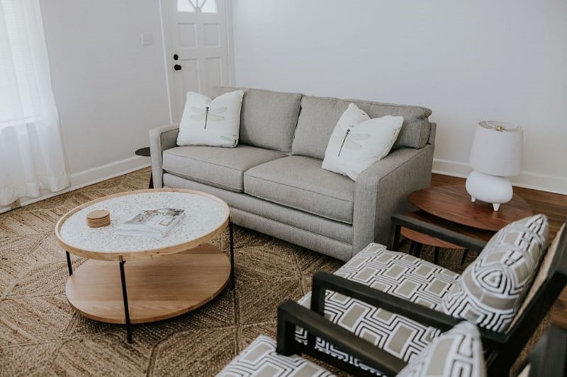Living Room with sleeper sofa