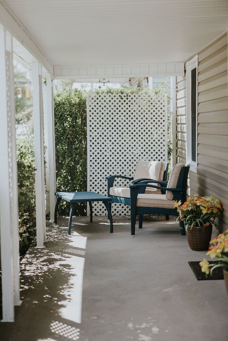 Front patio