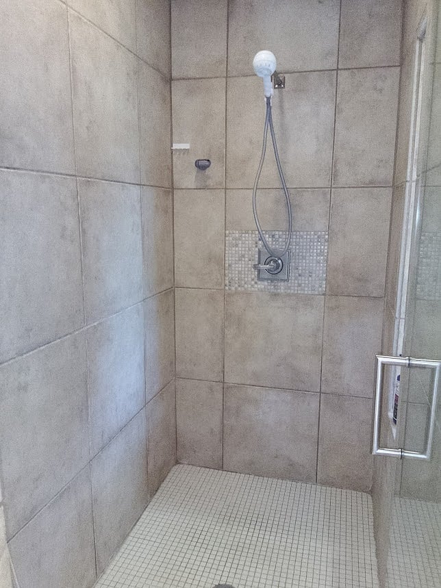 Large Walk In Shower for the Studio Suite