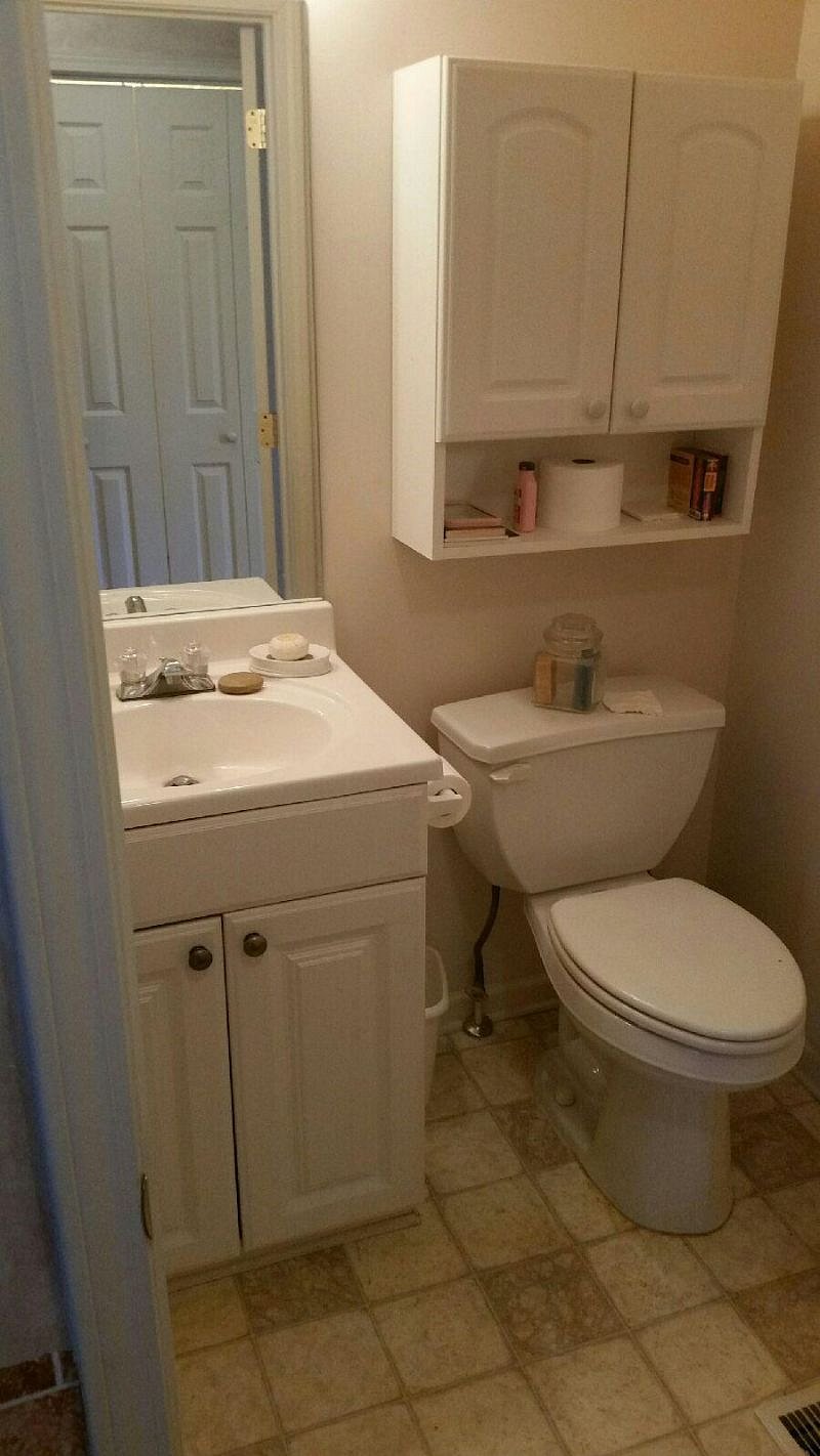 Hall half bath
