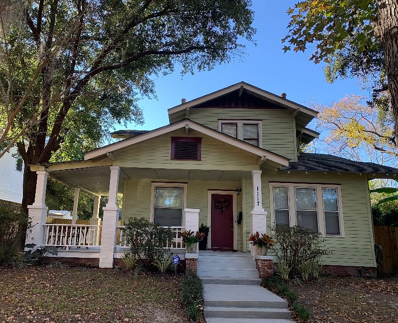 House - entire separate bottom level with porch, deck and fenced yard