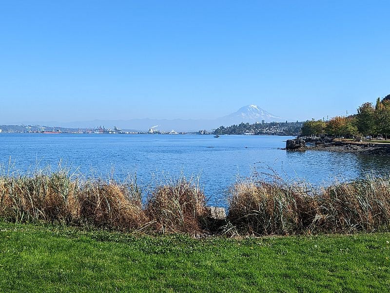Walk down the hill to Point Ruston and the scenic pathway offering miles of walking along the waterfront. 