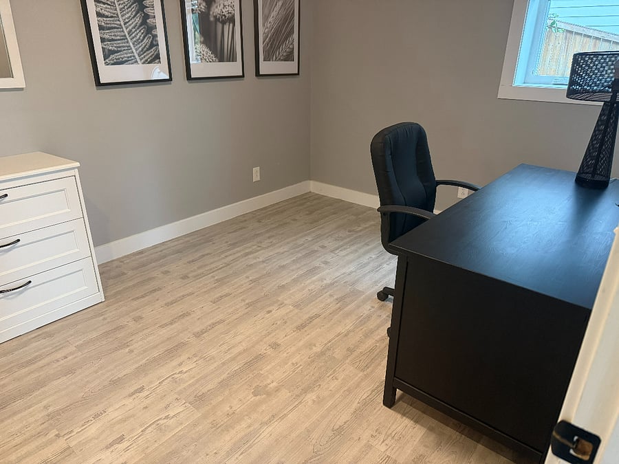 9x12 office. Some have also used this as a storage area