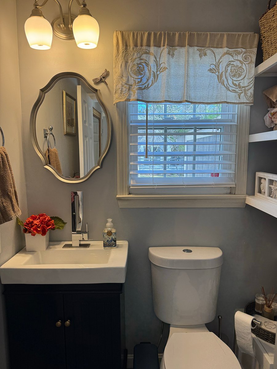 Private bathroom with shower