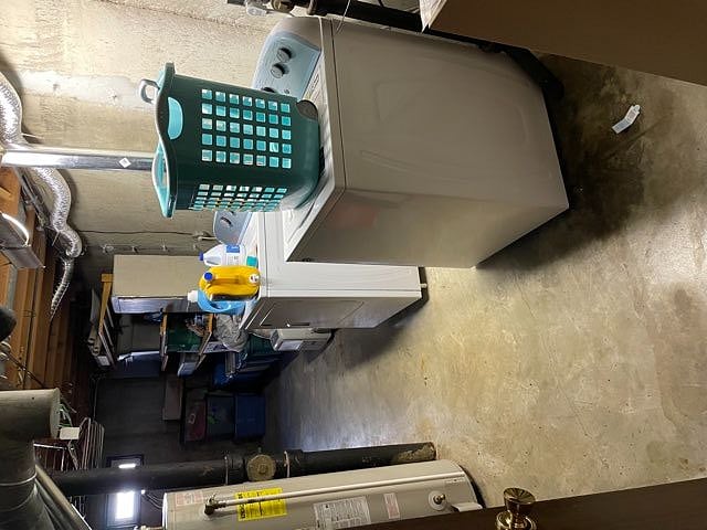 Laundry room access, full washer and drier. Additional storage if needed.